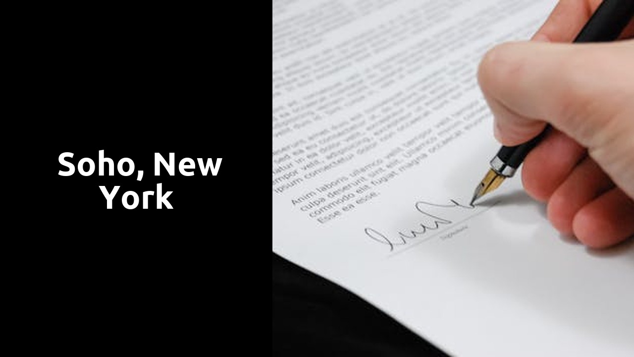 Things to do and places to visit in Soho, New York